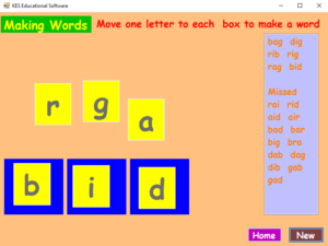 Making Words Screenshot